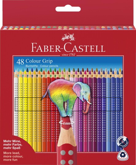 Faber Castell Colour Pencils Cardboard Box 48 pcs.