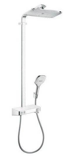 Hansgrohe Raindance Select E360 1jet 360x190 mm, Hvit/Krom Hansgrohe Raindance Select E360 1jet 360x190 mm, Hvit/Krom