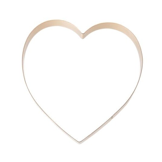 Modern House bAYk pepperkakeform hjerte 15 cm kobber Modern House bAYk pepperkakeform hjerte 15 cm kobber