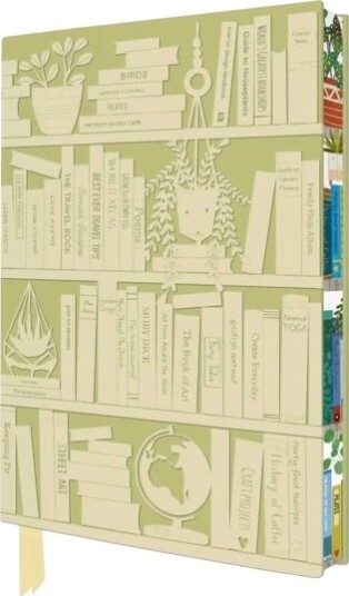 Georgia Breeze: Bookshelves Artisan Art Notebook Flame Tree Journals