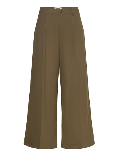 Woodbird Wbsoul Straight Pant - Khaki green - 32