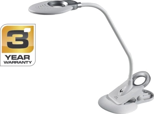 Bordlampe Standart Table Led Lamp Clipy Bl1128 Sølv