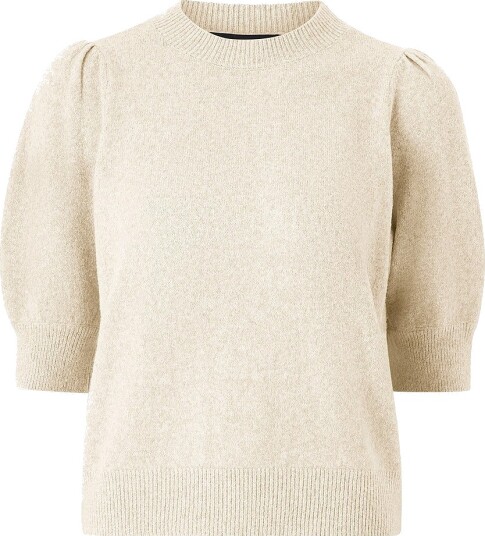 Vero Moda - Genser vmDoffy 2/4 O-neck Pullover - Grå