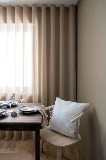 Hasta Gardin Viska 268x280 cm Beige