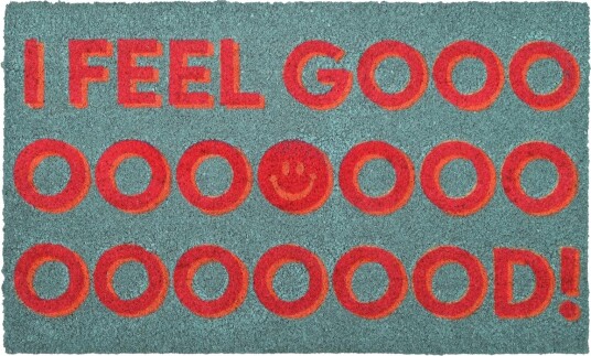 Gift Company Dørmatte i feel good turkis 45x75