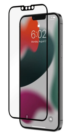 Moshi Ivisor Ag - Skjermbeskyttelse For Mobiltelefon - Film - Rammefarge Svart - For Apple Iphone 13 Pro Max