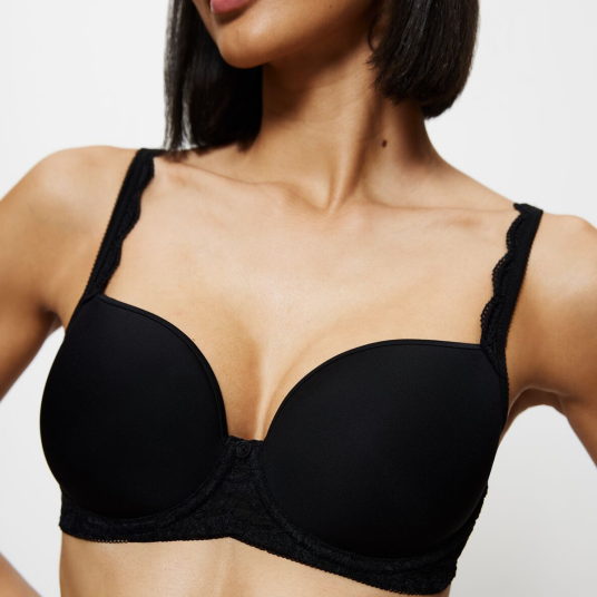 Triumph BH Amourette Wired Padded Bra Svart C 85 Dame