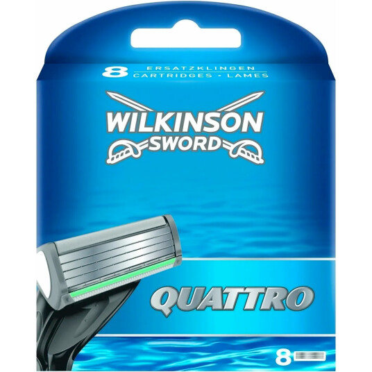 Wilkinson Sword Quattro barberblader 8 pcs.