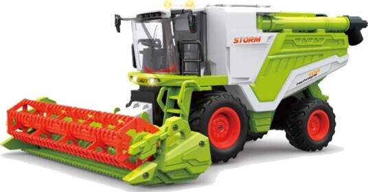 Madej R/C Fjernstyrt Skurtresker Med Realistiske Effekter