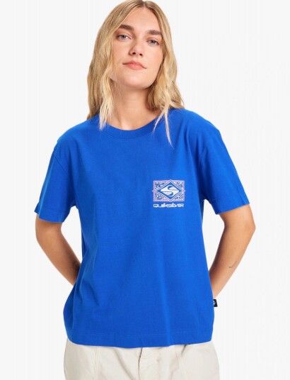 Quiksilver Standard Ss Tee   Blue   M