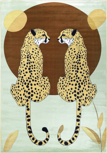 Wilton teppe Ubud leopard Størrelse: 200 x 280 cm