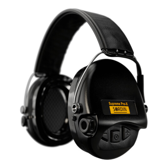 Sordin Supreme Pro-X LED HEAR2, Black