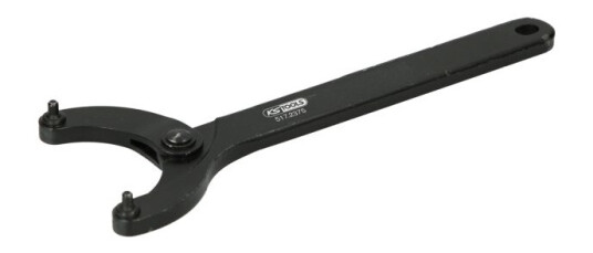 Ks Tools 517.2377, Stikkontakt, Metrisk, 1 Hoder, 125 Mm, Stål, Din 3116 A