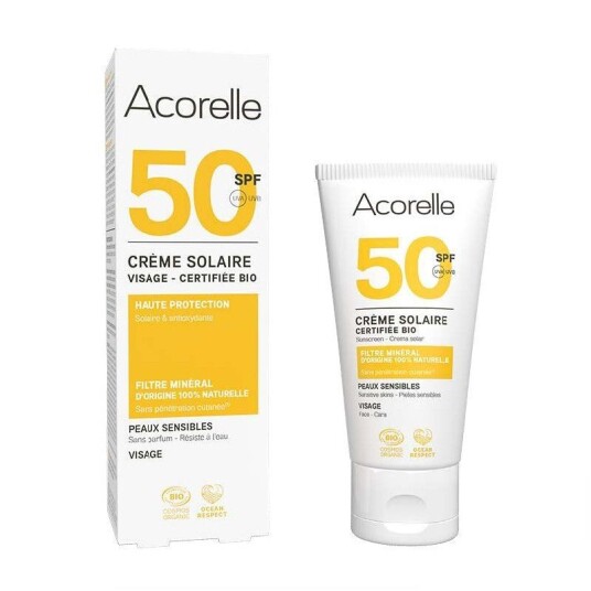 Acorelle Solkrem for Ansikt SPF 50 50ml Acorelle Solkrem for Ansikt SPF 50 50ml