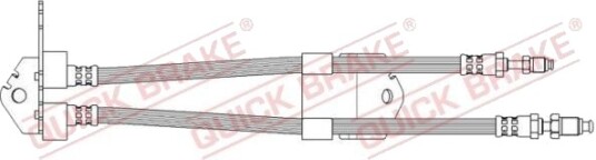 QUICK BRAKE 36.700 Bremseslange