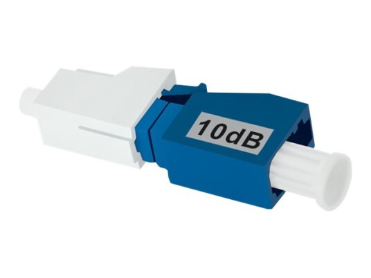 Qoltec Nettverksdemper Lc/Upc Enkeltmodus Hann Til Lc/Upc Enkeltmodus Hunn Fiberoptisk 10 Db 54187