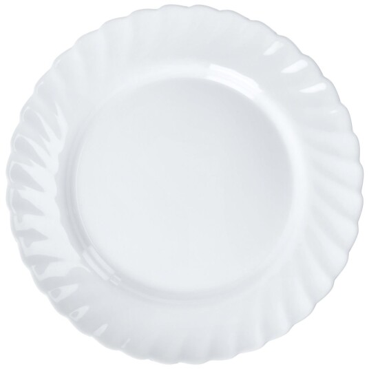 Arc Tallerken Trianon; 27 cm Ø; Hvit; Rund; 6 Stykk / Forpakning Arc Tallerken Trianon; 27 cm Ø; Hvit; Rund; 6 Stykk / Forpakning