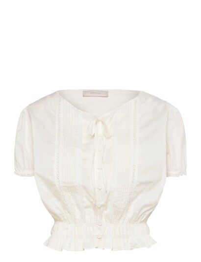 Faithfull The Brand Fiora Blouse White XL Faithfull The Brand Fiora Blouse White XL