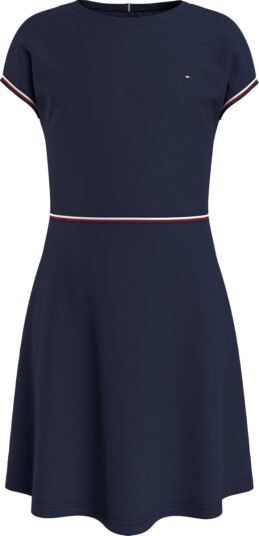 Tommy Hilfiger Branded Punto Dress S/S Twilight Navy (140 / 10 år)