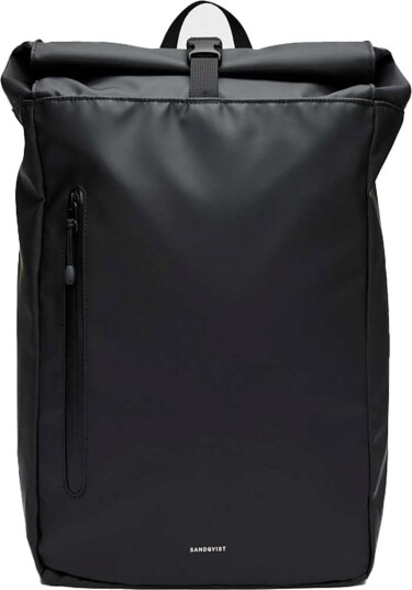 Sandqvist Ryggsekk Stream Rolltop 14" Black