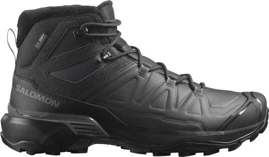Salomon Men"s X Ultra Snowpilot Waterproof Black/Phantom/Castlerock Black / Phantom / Castlerock 46