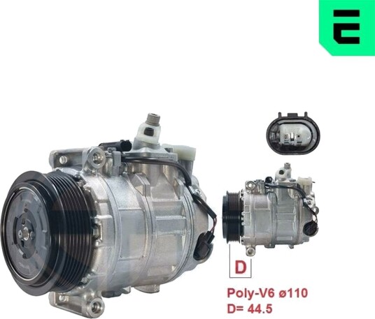 AC-kompressor ERA 670114 AC-kompressor ERA 670114