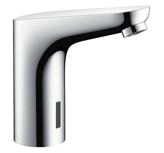 Hansgrohe Focus Berøringsfri serv.batt. 230V, uten temperaturregulering, Krom Hansgrohe Focus Berøringsfri serv.batt. 230V, uten temperaturregulering, Krom
