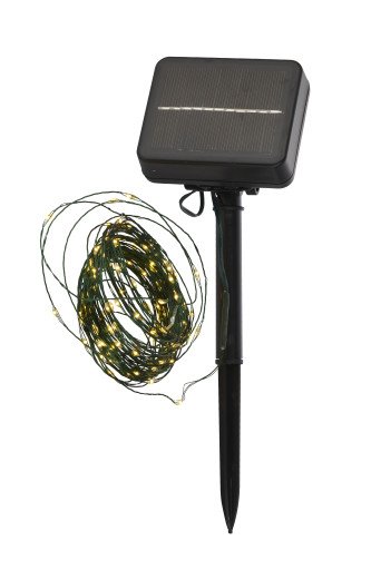 Sirius Knirke solcelle lyslenke 120LED - 11,9 meter Sirius Knirke solcelle lyslenke 120LED - 11,9 meter