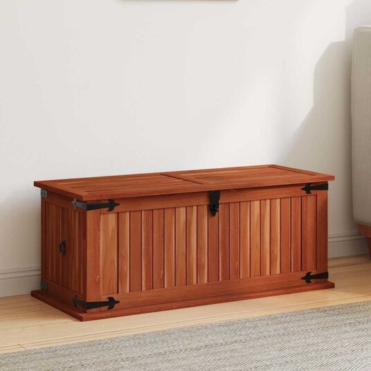 vidaXL Oppbevaringskiste 79x34x32 cm heltre akasie