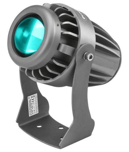 EuroLite Led Ip Pst-10w Turkis Pinspot EuroLite Led Ip Pst-10w Turkis Pinspot