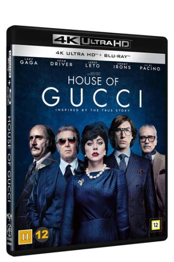 House Of Gucci 4k Ultra Hd + BluRay House Of Gucci 4k Ultra Hd + BluRay