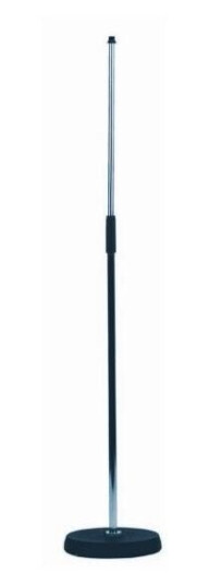 Soundsation Smics-500-Bk Mikrofonstativ Rett, Rund Fot