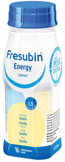Fresubin Energy Drink vanilje, 4x200 ml Fresubin Energy Drink vanilje, 4x200 ml