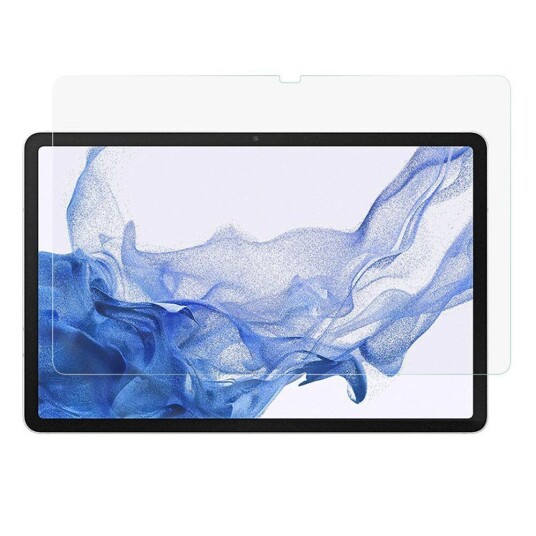 INCOVER Samsung Galaxy Tab S8 / S7 Skjermbeskytter Full-Fit - Gjennomsiktig