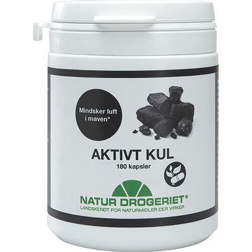 Natur Drogeriet Natur-Drogeriet Aktivt Kull 180 Kapsler Natur Drogeriet Natur-Drogeriet Aktivt Kull 180 Kapsler