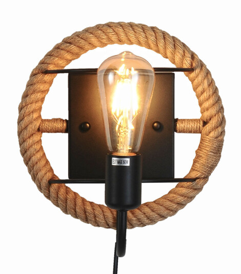 12V & 230V Olav Hamp vegglampe