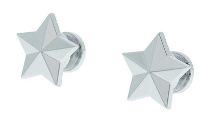 Grover Artist Strap Buttons Star CH