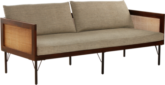 Vancouver sofa 2,5-seter Brun