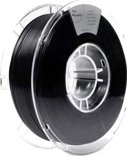 Maertz Pmma-1013-001 Filament Recycled Pla 1,75 Mm 1000 G Sort (1 Stk.) Maertz Pmma-1013-001 Filament Recycled Pla 1,75 Mm 1000 G Sort (1 Stk.)