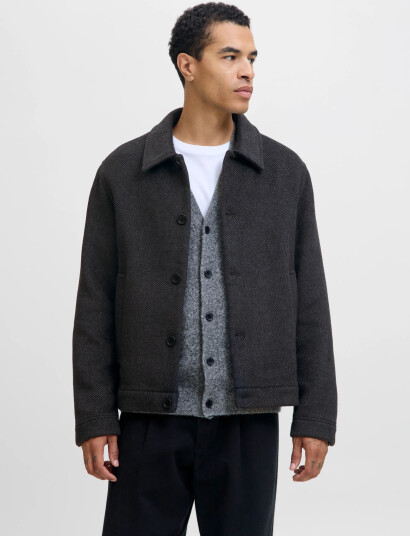 Jack & Jones Jprblacobbs Jacket - Grey - L Jack & Jones Jprblacobbs Jacket - Grey - L