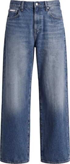 Calvin Klein Jeans The Wide Leg Aged Sapphire - AGED SAPPHIRE - 30 x 31