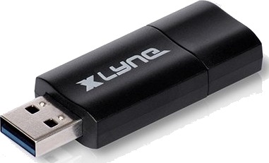 Xlyne 7951200 USB-minne 512 GB USB-A 3.2 Svart Hvit