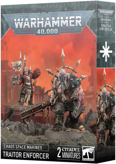 Games Warhammer 40K Chaos Traitor Enforce