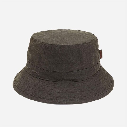 Barbour Wax Sports Hat Olive Grønn L Barbour Wax Sports Hat Olive Grønn L