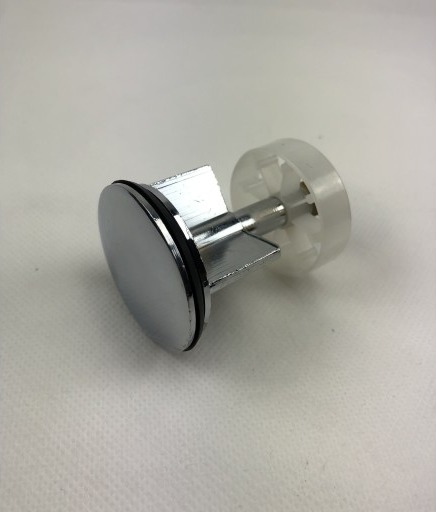 Universell ventilhus chrome Ø39-40 mm, length 55-70 mm