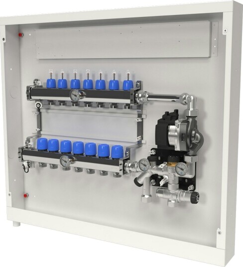 LK Systems Shuntskap Vs2 Prefab For 7 Varmekretser