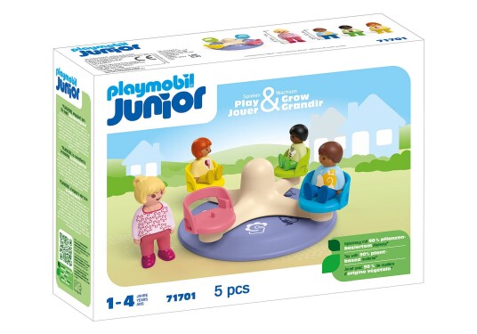 Playmobil JUNIOR Nummer-Karusell Figurer Flerfarget 71701