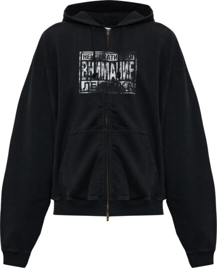 Vetements Herre Gensere & Hettegensere Svart XS, Vetements Herre Gensere & Hettegensere Svart XS,