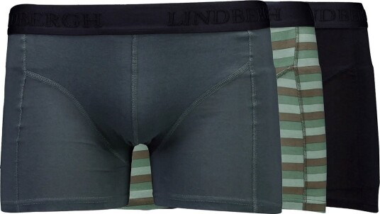 Lindbergh Bamboo Boxers 3 Packs   Multi/patterned   XL