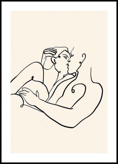 The Kiss Plakat Plakat / 30x40cm The Kiss Plakat Plakat / 30x40cm